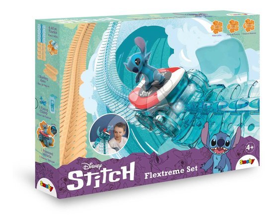 Autópályák - Flexibilis autópálya Flextreme Stitch Set Smoby - 6