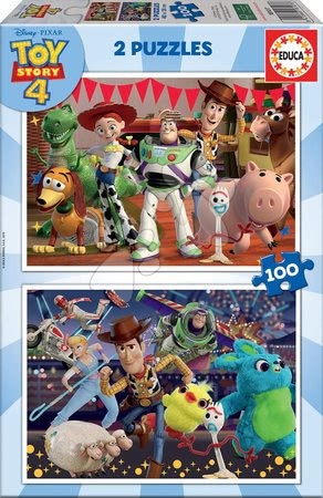 Rompecabezas infantiles de 100-300 piezas - Rompecabezas Toy Story 4 Educa