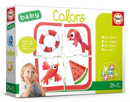 Hračky pre najmenších - Náučná hra pre najmenších Baby Colours Educa
