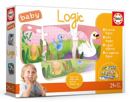 Hračky pre najmenších - Náučná hra pre najmenších Baby Logic Educa