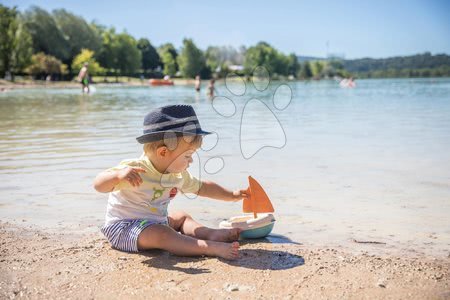 Sand toy boats - Sailing boat made of sugar cane plant Bio Sugar Cane Sailing Boat Smoby - 2