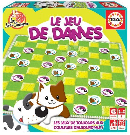 Společenské hry - Společenská hra Dama Le Jeu de Dames Educa