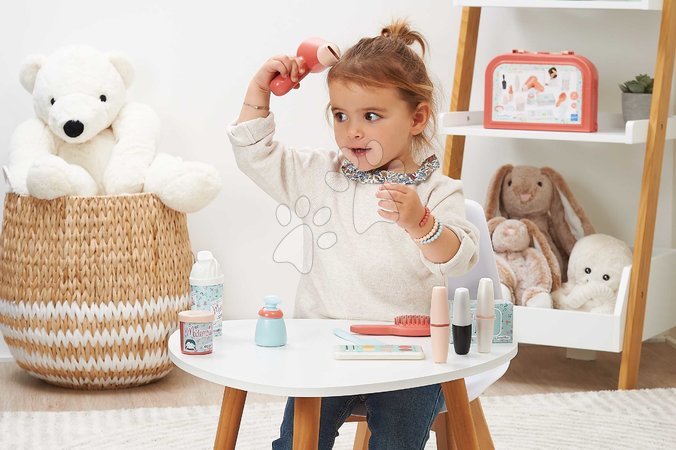 Coiffeuse pour enfants - Kozmetický kufrík Mademoiselle Vintage Beauty Case Écoiffier se traduit en français par Malette de maquillage Mademoiselle Vi - 3