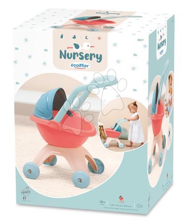 Kočárky od 18 měsíců - Hluboký kočárek Nursery Écoiffier - 3