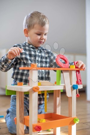 Atelier et outils en bois pour enfants - Atelier de travail en bois Work Bench Eichhorn - 7