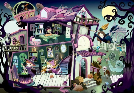 Puzzle luminoso - Puzzle Mysterious Ghost House Educa_1