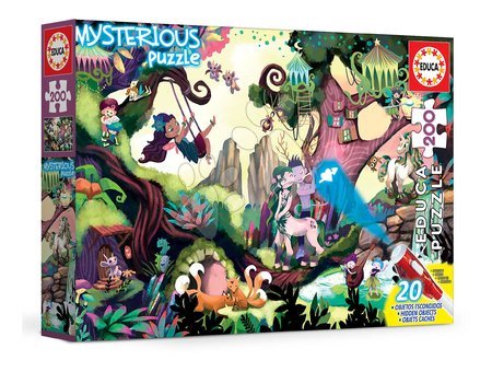 Dětské puzzle od 100–300 dílků - Puzzle Mysterious Magic Forest Educa - 5