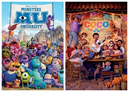 Dětské puzzle od 100–300 dílků - Puzzle Pixar Disney Educa - 1