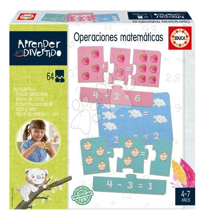 3 - 6 years - Educational game mathematical operations Educa