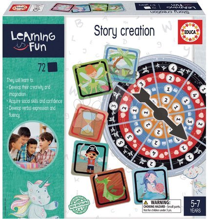 Gesellschaftsspiele in Fremdsprachen - Lernspiel für die Kleinsten Story Creation Educa - 4