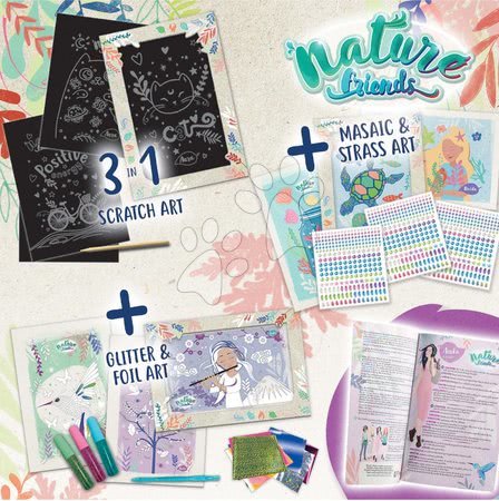 Ruční práce a tvoření - Kreatívne tvorenie Nature Friends Multiactivity Kit Art EducaKreativní tvoření Nature Friends Multiactivity Kit Art Educa - 2