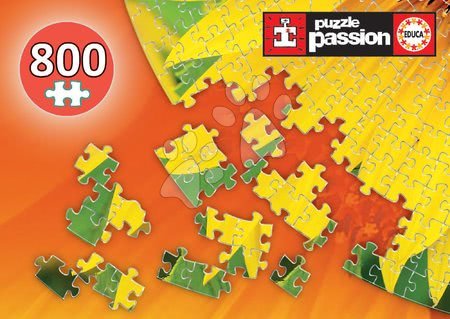 Puzzle 1000 elementów - Puzzle Słonecznik Round Educa - 3