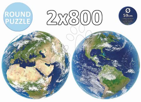 1000 darabos puzzle - Puzzle Planet Earth Round Educa - 2