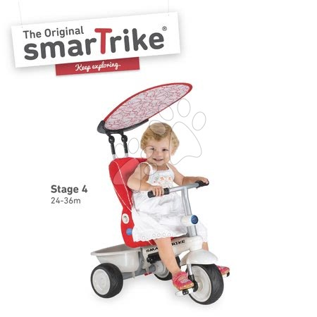 Tříkolky od 6 měsíců - Tříkolka Recliner 4v1 smarTrike - 9