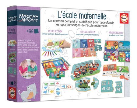 Gyerek társasjátékok - Oktatójáték Kit École Maternelle Educa - 3