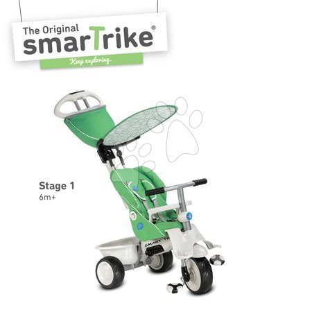 Triciclete de la 6 luni - Tricicletă Recliner 4in1 smarTrike - 1