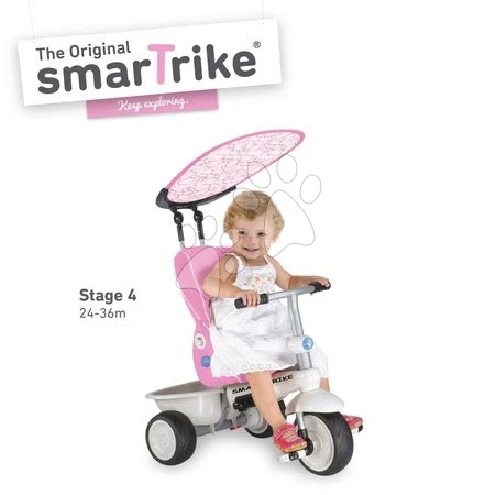 Triciclete de la 6 luni - Tricicletă Recliner 4in1 smarTrike - 4