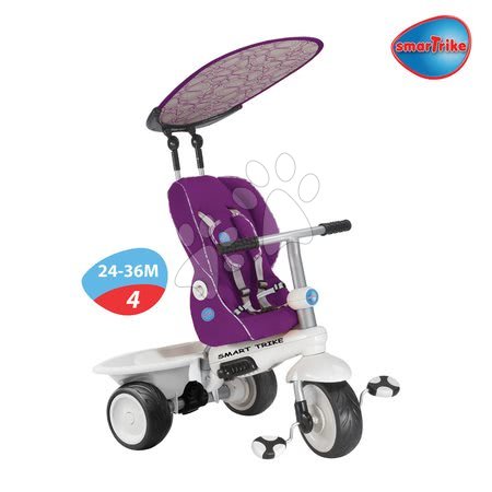 Tříkolky od 6 měsíců - Tříkolka Recliner Toybar 4v1 smarTrike - 6