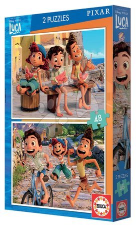 Gyerek puzzle 8 - 99 darabos - Puzzle Luca Disney Educa  - 2