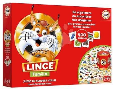 Tujejezične družabne igre - Spoločenská hra Rýchly ako rys Lince Family Edition Educa - 3