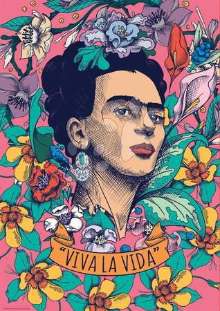 Puzzles 500 pièces - Puzzle Viva la Vida Frida Kahlo - 2