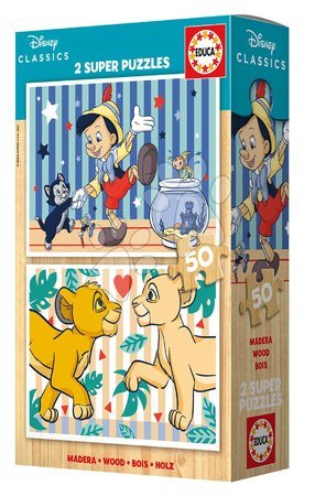 Holz Disney Puzzle - Puzzle aus Holz Disney Classics Educa - 2