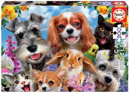 Puzzle - Puzzle Selfie Pet Parade Educa