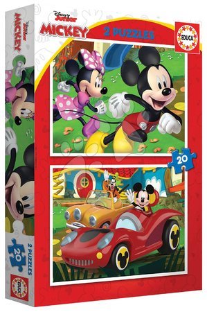 Kinderpuzzle bis 100 Teilen - Puzzle Mickey Mouse Fun House Disney Educa - 2