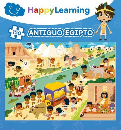 Gyerek puzzle 100-300 darabos - Oktató puzzle Egyiptom Happy Learning Educa - 2