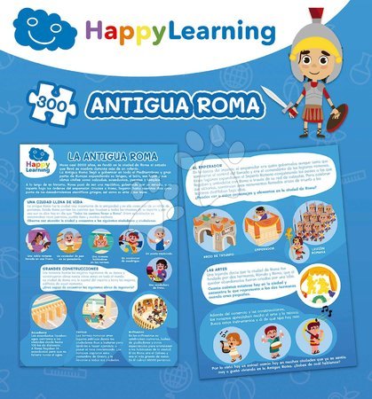 Puzzle dla dzieci od 100-300 elementów - Puzzle edukacyjne Rím Happy Learning Educa - 3