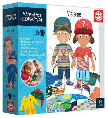 Arts & crafts sets - Creative creation Learn is fun dress me Educa - 4