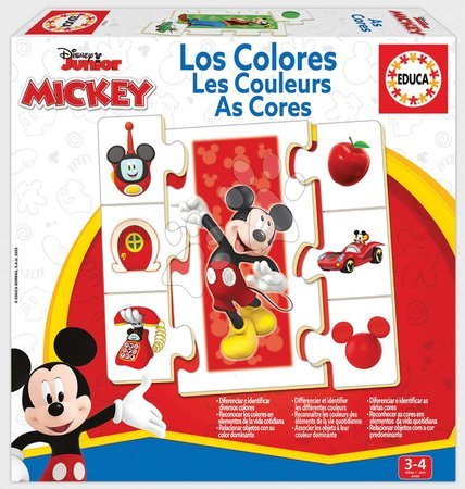 Společenské hry - Naučná hra Učíme se barvy Mickey & Friends Educa 