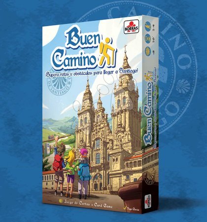 Cudzojazyčné spoločenské hry - Spoločenská hra Buen Camino Card Game Educa - 3