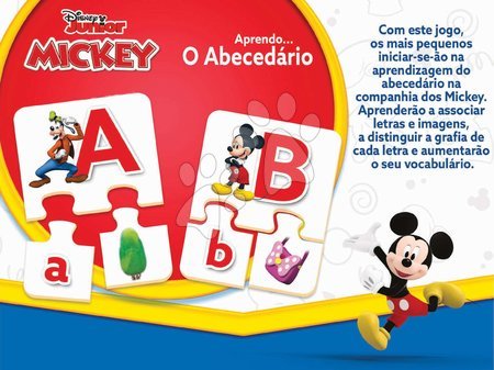 Společenské hry - Puzzle Písmenká abecedy Mickey Educa_1