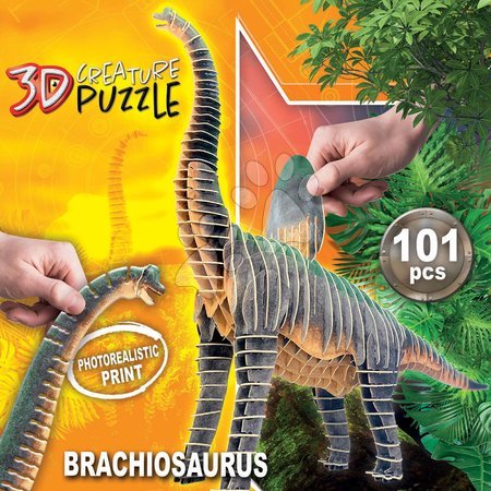 Puzzle 3D - Puzzle Dinosaurier Brachiosaurus 3D Creature Educa - 2