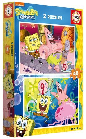 Puzzle per bambini fino a 100 pezzi - Puzzle Sponge Bob Educa - 2