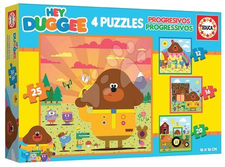 Puzzles évolutifs pour enfants - Puzzle progressif Hey Duggee Educa - 2