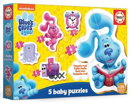 Puzzle pro nejmenší - Puzzle Baby Puzzles Blue´s Clues Educa - 2