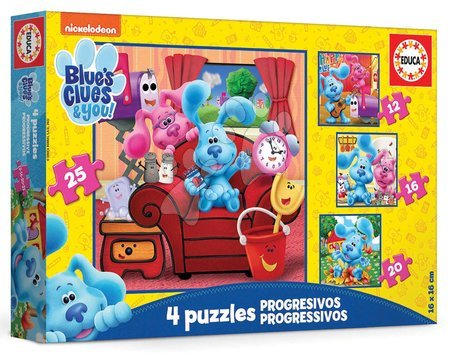 Progressive Kinderpuzzle - Puzzle Baby Puzzles Blue´s Clues Educa - 2