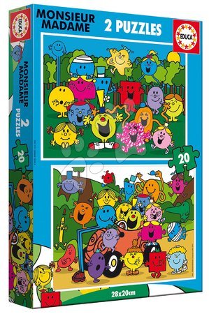 Kinderpuzzle bis 100 Teilen - Puzzle Monsieur Madame Educa - 2