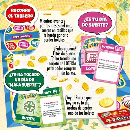 Od 6 do 9 let - Společenská hra Lotto Bingo Y si te toca? Educa - 3