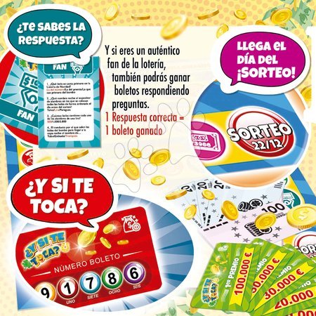 Od 6 do 9 let - Společenská hra Lotto Bingo Y si te toca? Educa - 4