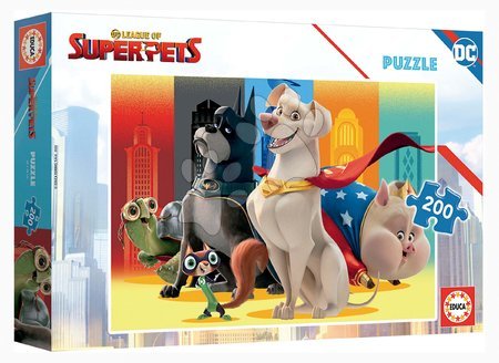 Puzzle dla dzieci od 100-300 elementów - Puzzle DC League of Superpets Educa - 2