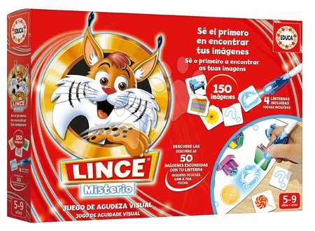 Foreign language games - Board game Lince Misterio Educa - 2