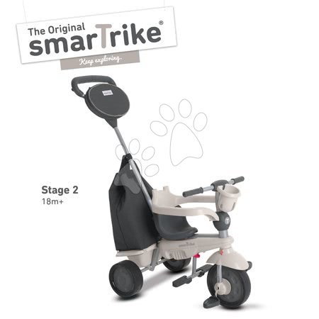 Tříkolky od 10 měsíců - Tříkolka Voyage Touch Steering 4v1 smarTrike - 1