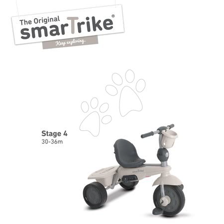 Tříkolky od 10 měsíců - Tříkolka Voyage Touch Steering 4v1 smarTrike - 3