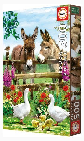 Puzzle 500 pezzi - Puzzle Donkeys Educa - 2