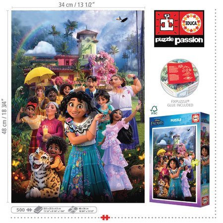 500 piece jigsaw puzzles - Puzzle Disney Encanto Educa - 2