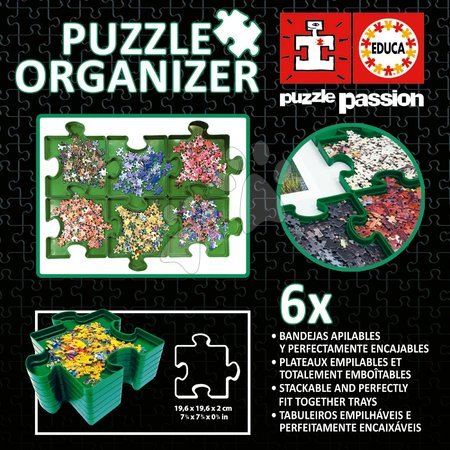 Kleje i podkładki - Puzzle Organizer Puzzle Sorter Educa - 3