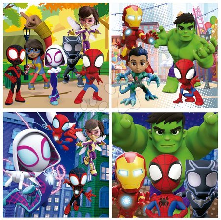 Puzzle progressivo per bambini - Puzzle Spidey & his Amazing friends Progressive Educa - 2